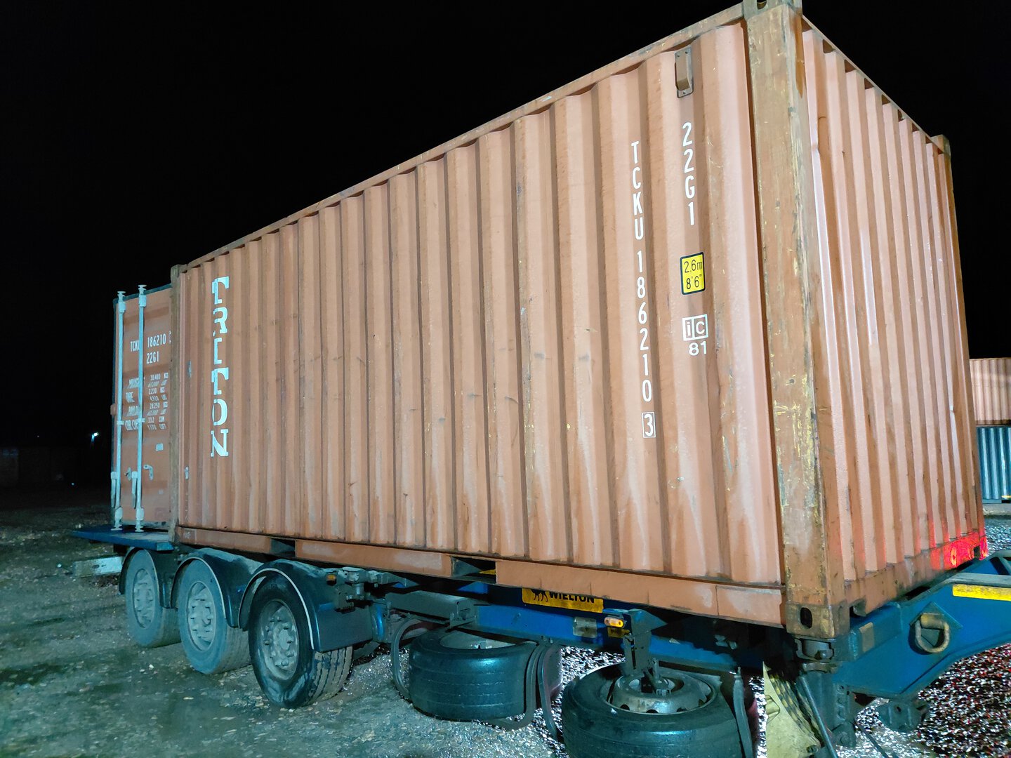 Морской контейнер TCKU1862103