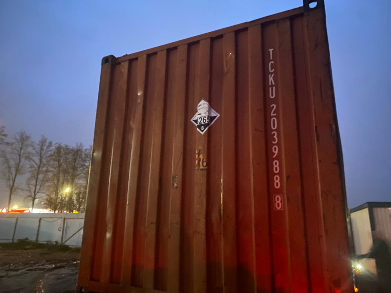 Морской контейнер TCKU2039888