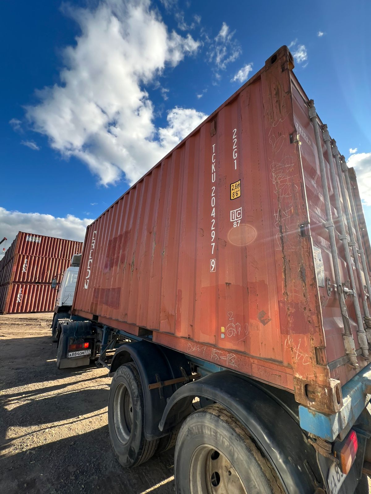 Морской контейнер TCKU2042979