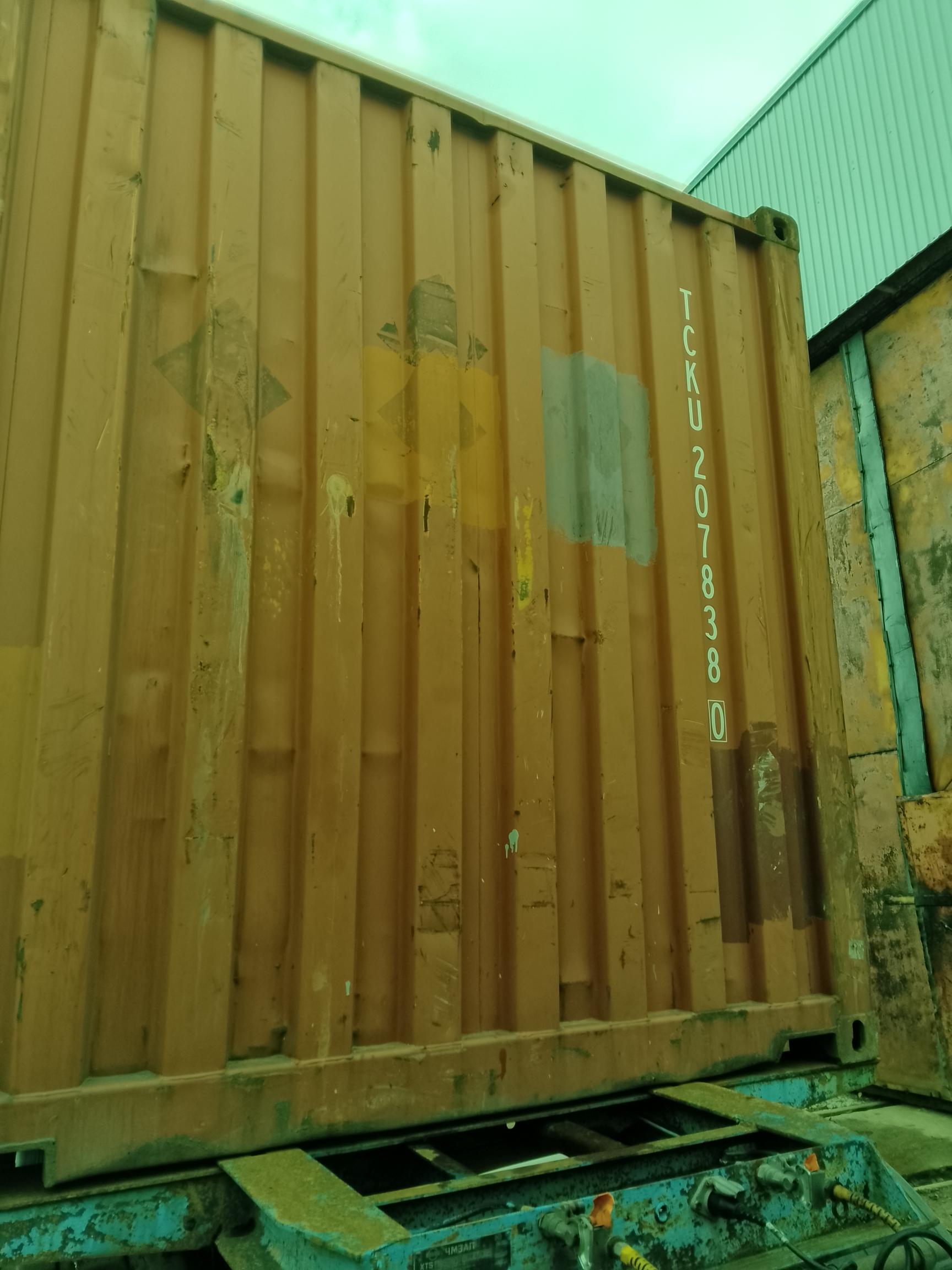 Морской контейнер TCKU2078380