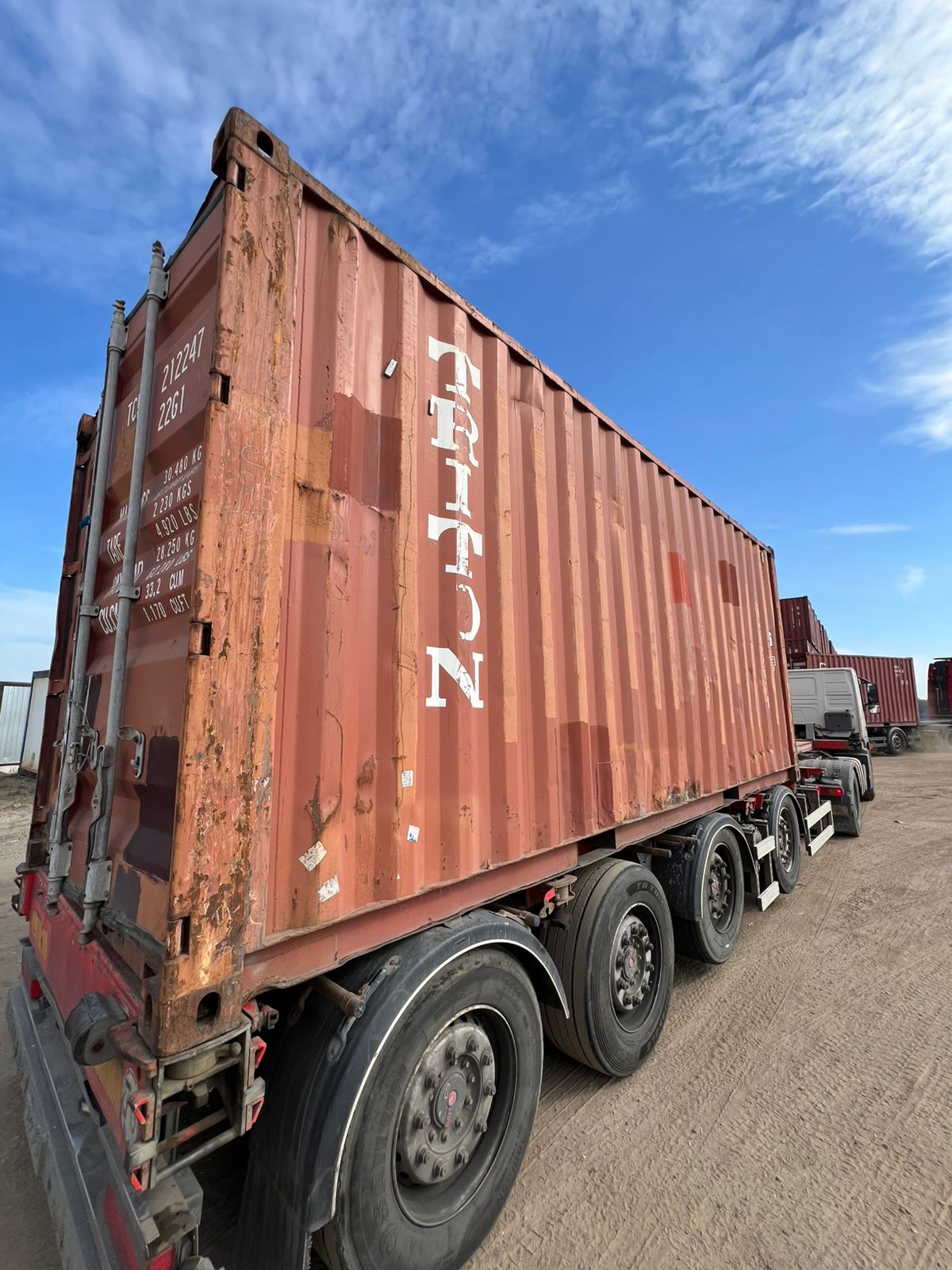 Морской контейнер TCKU2122478