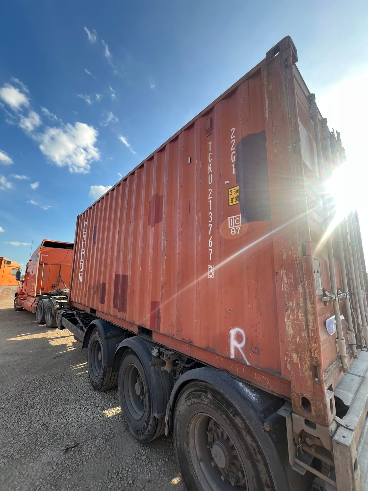 Морской контейнер TCKU2137673
