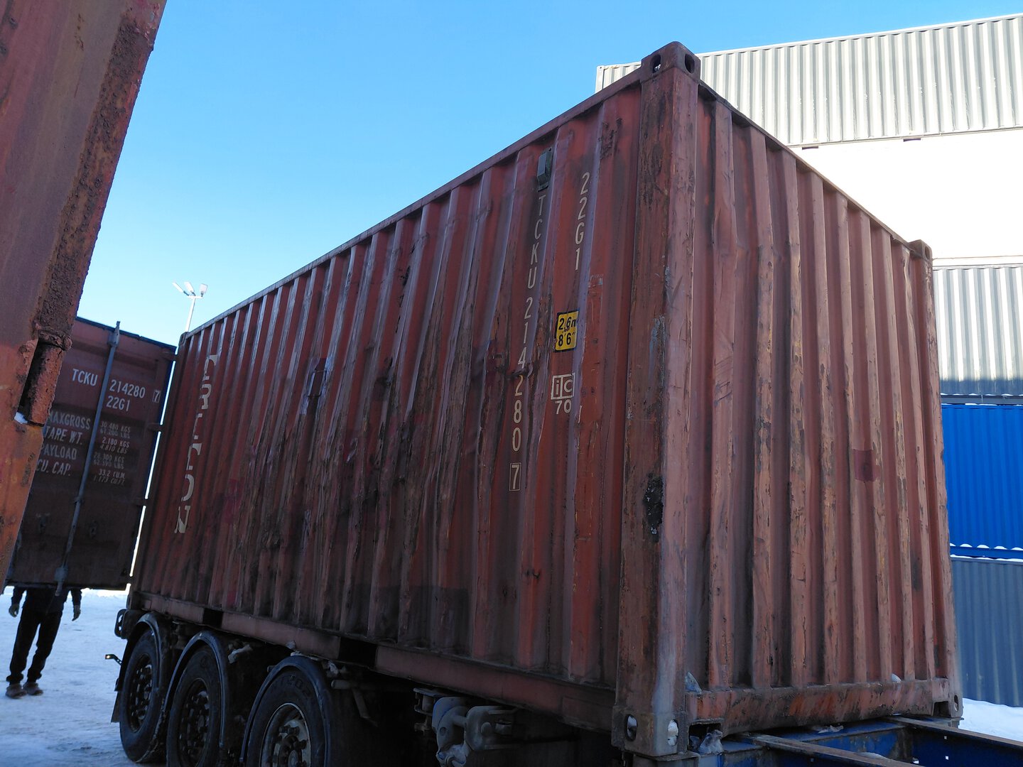 Морской контейнер TCKU2142807