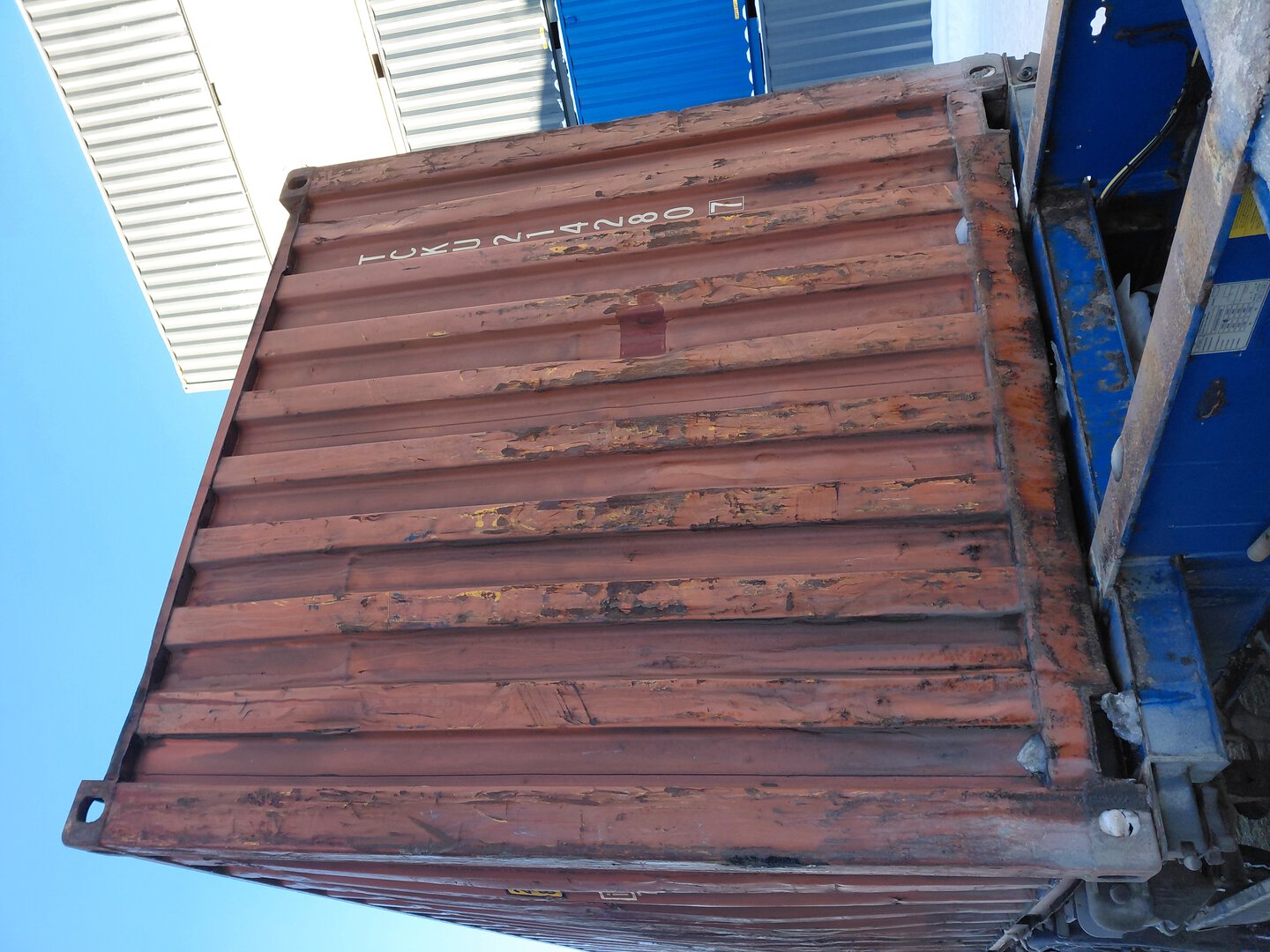 Морской контейнер TCKU2142807