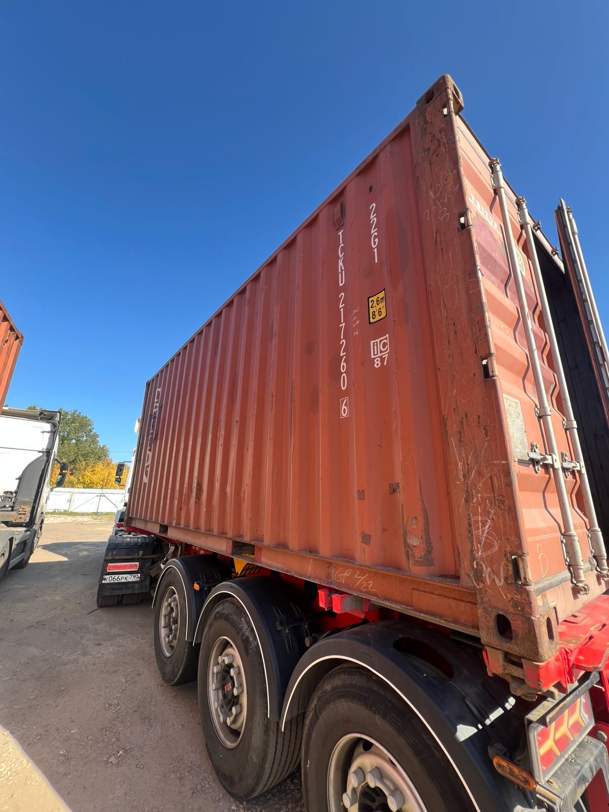 Морской контейнер TCKU2172606