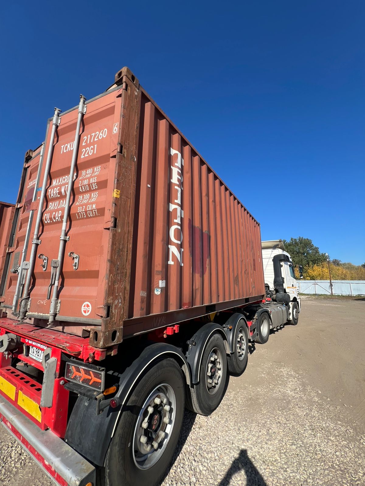 Морской контейнер TCKU2172606