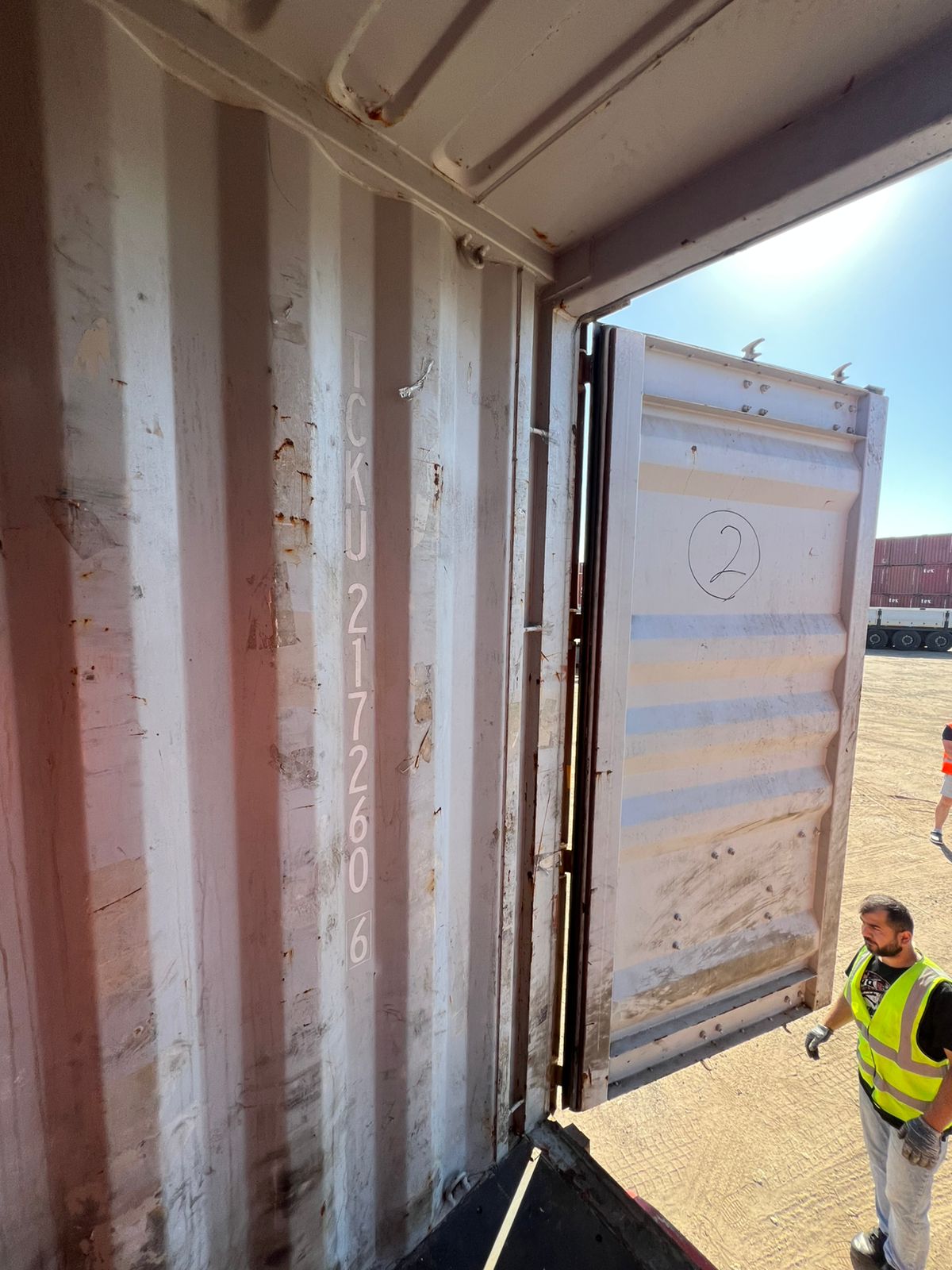 Морской контейнер TCKU2172606