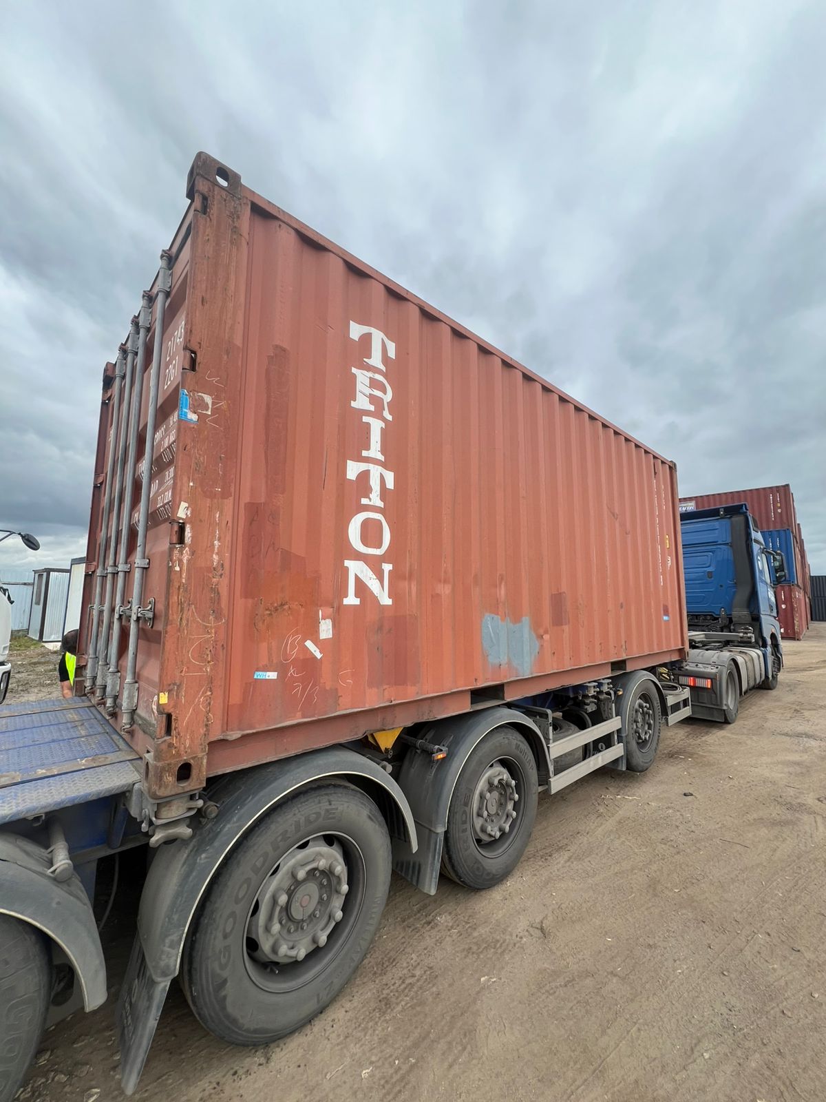 Морской контейнер TCKU2174363