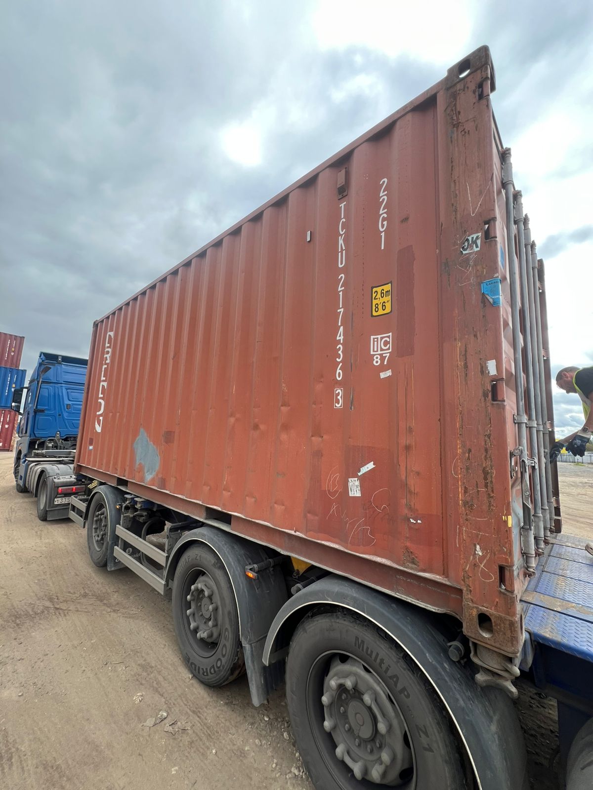 Морской контейнер TCKU2174363