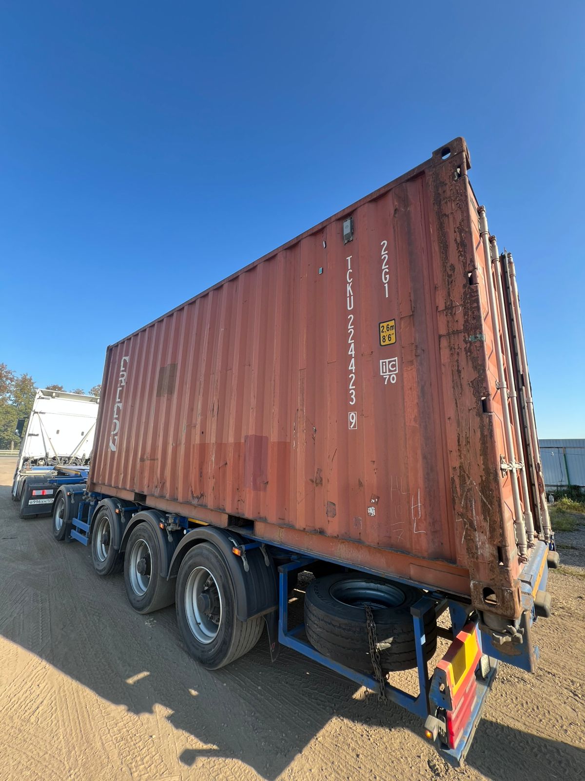 Морской контейнер TCKU2244239