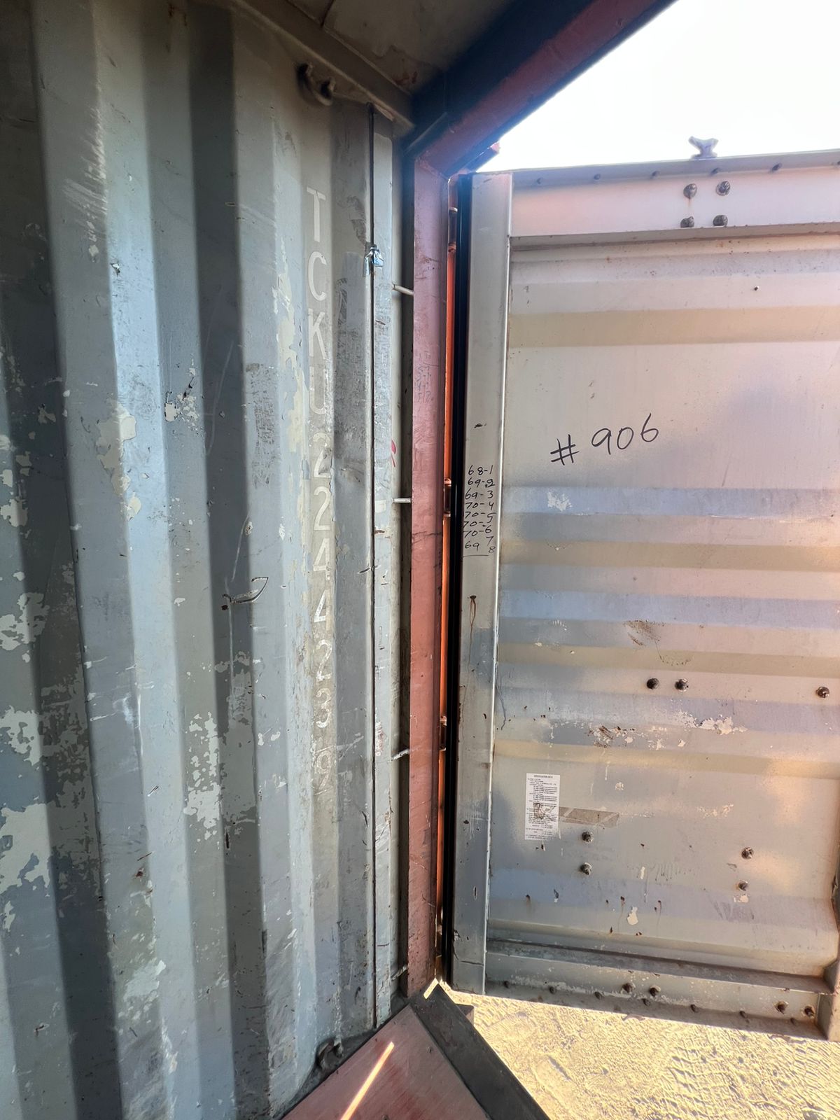 Морской контейнер TCKU2244239