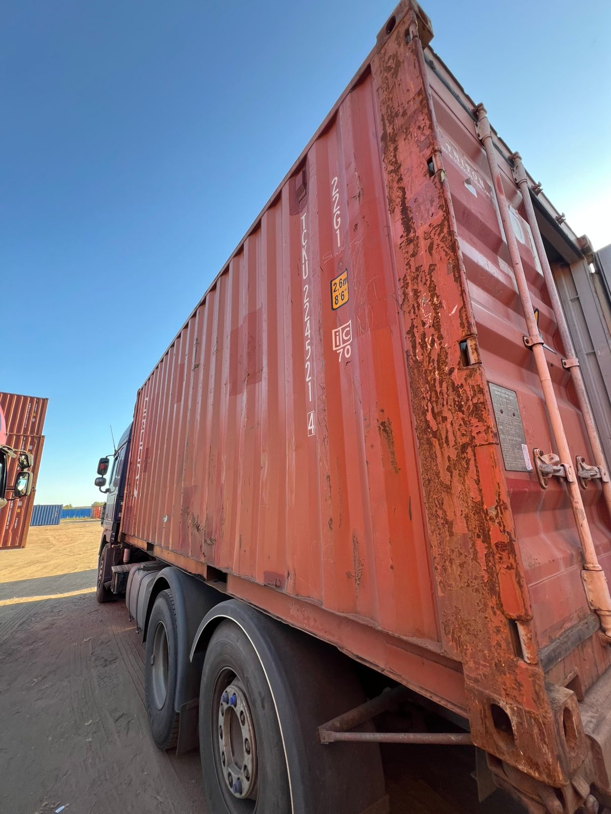 Морской контейнер TCKU2245214