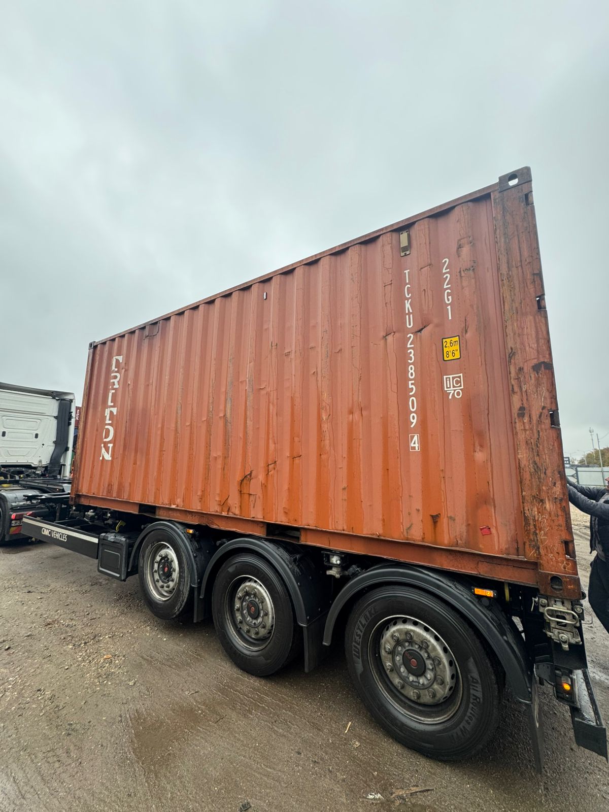 Морской контейнер TCKU2385094