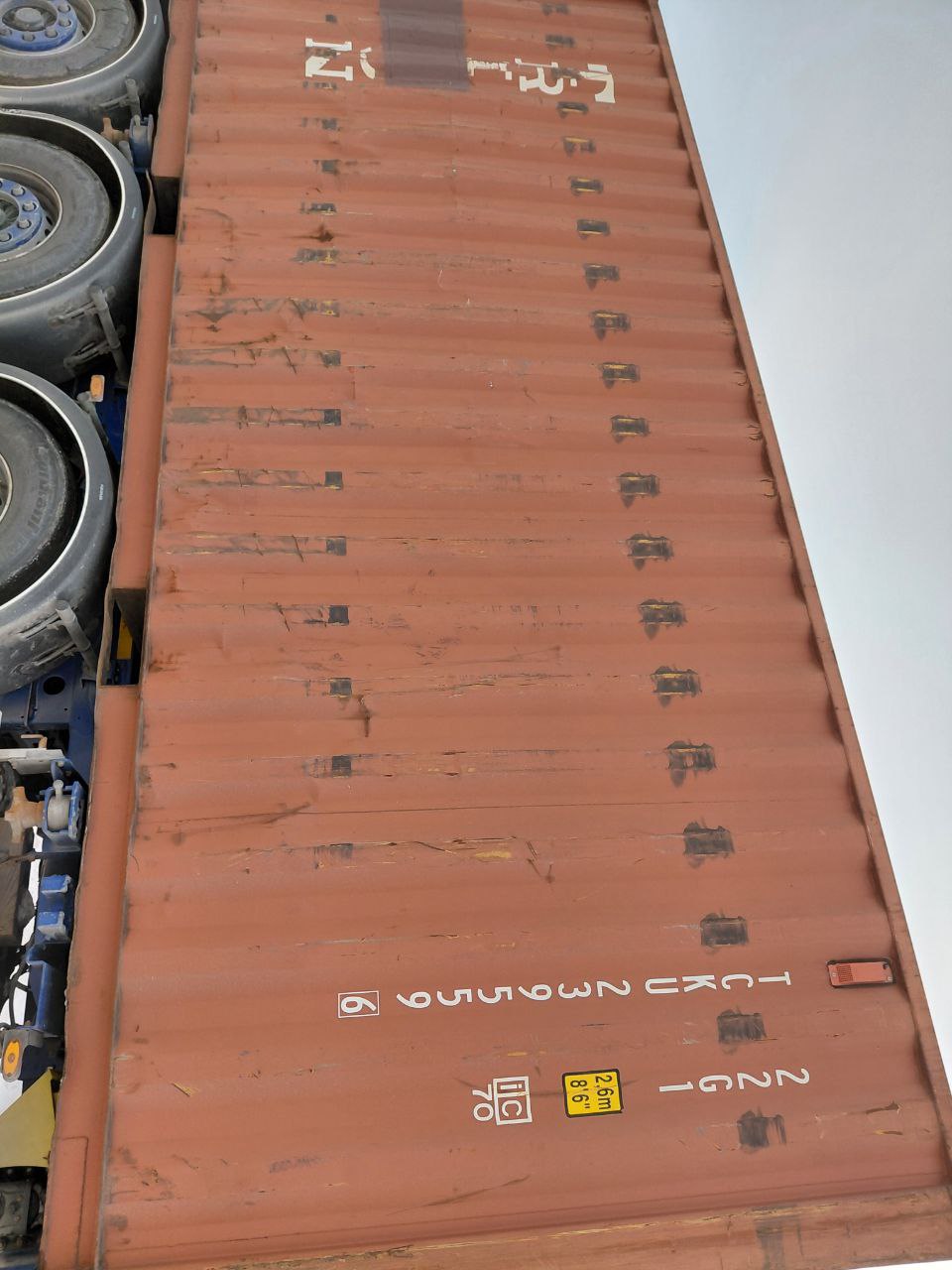 Морской контейнер TCKU2395596