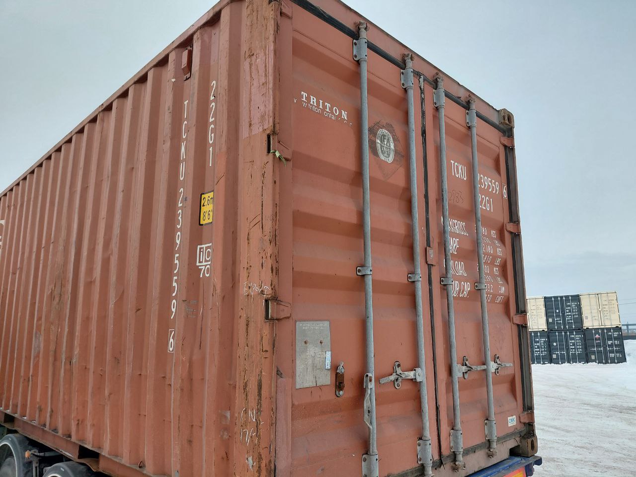 Морской контейнер TCKU2395596