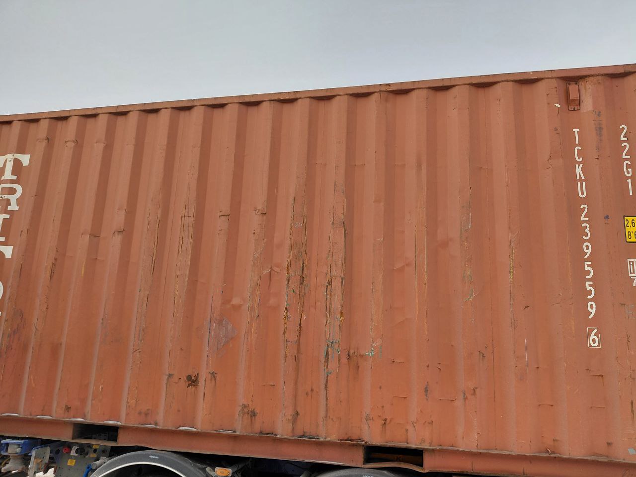Морской контейнер TCKU2395596