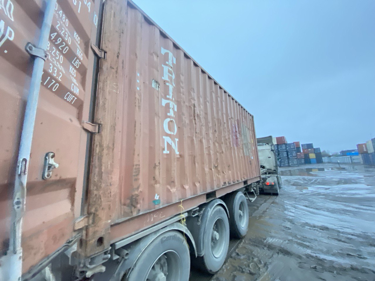 Морской контейнер TCKU2457640