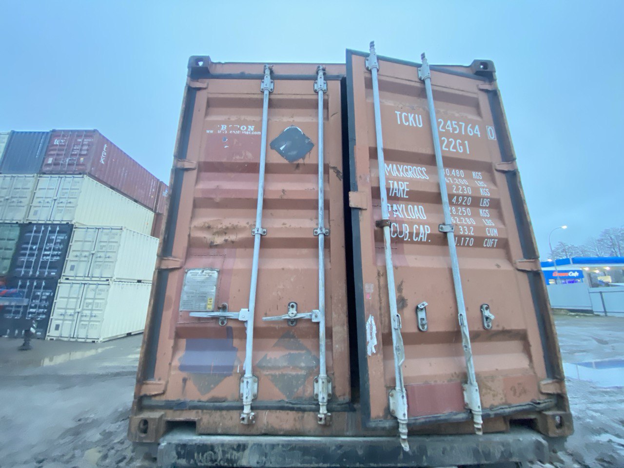 Морской контейнер TCKU2457640