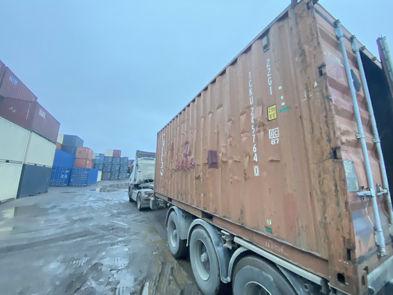 Морской контейнер TCKU2457640