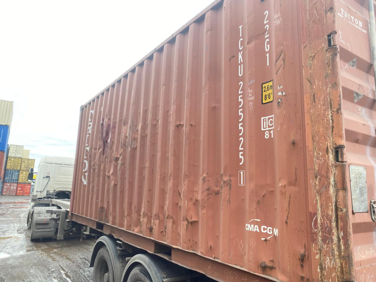Морской контейнер TCKU2555251