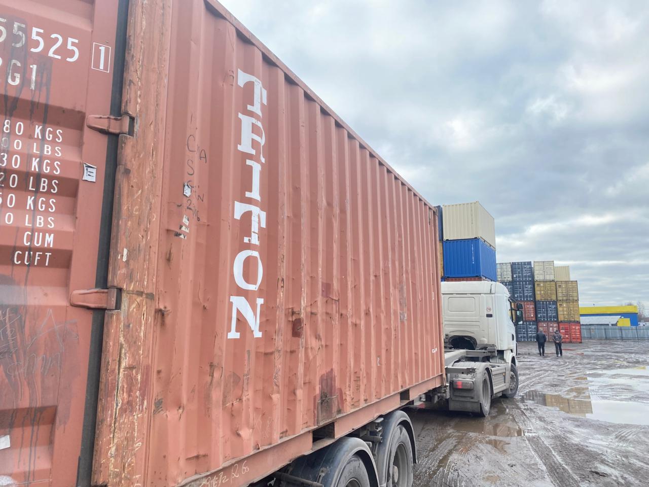 Морской контейнер TCKU2555251