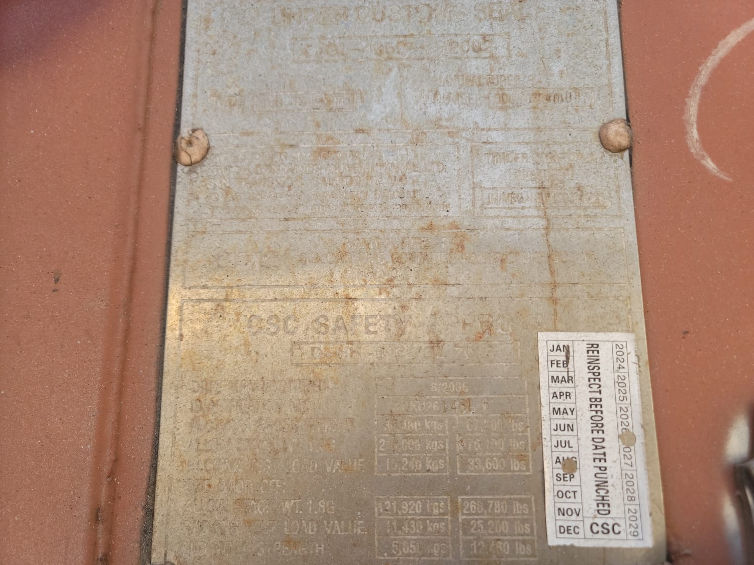 Морской контейнер TCKU2614518