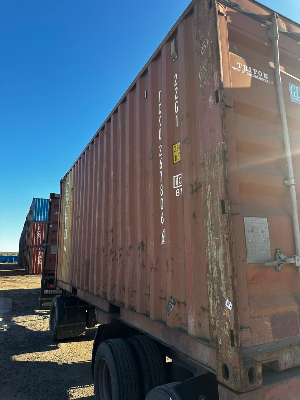 Морской контейнер TCKU2678066