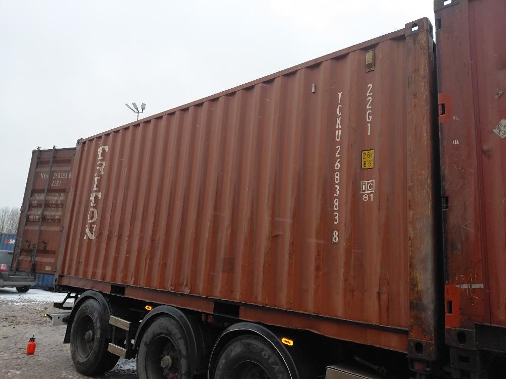 Морской контейнер TCKU2683838