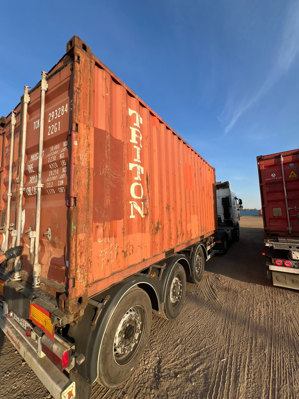 Морской контейнер TCKU2932843