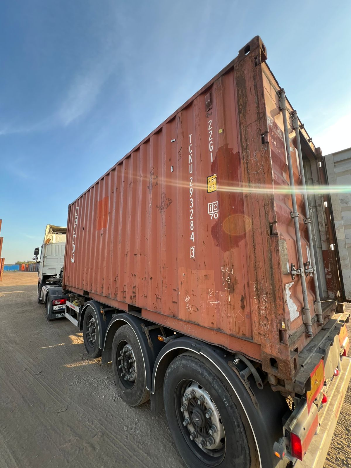 Морской контейнер TCKU2932843