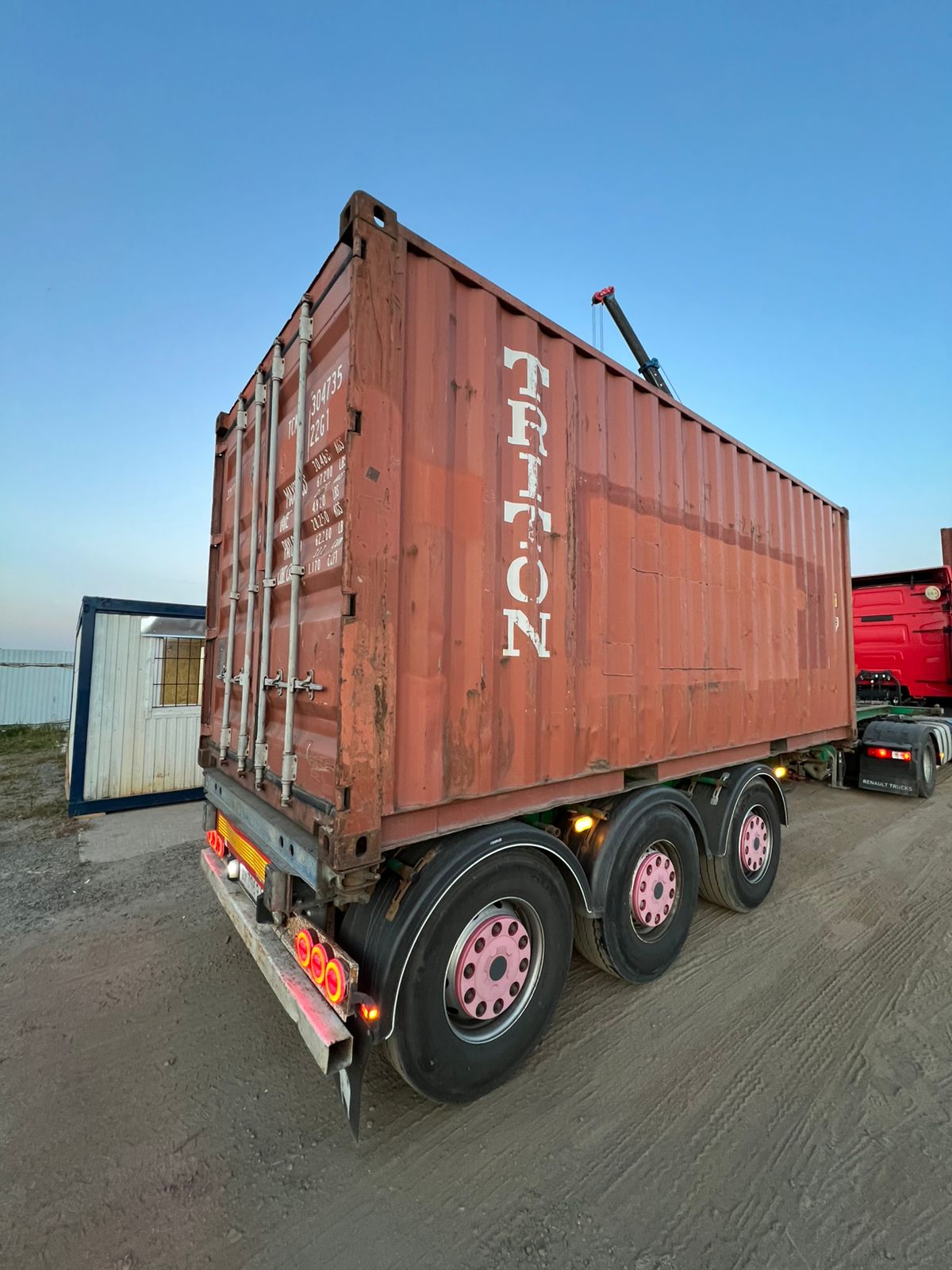 Морской контейнер TCKU3047358