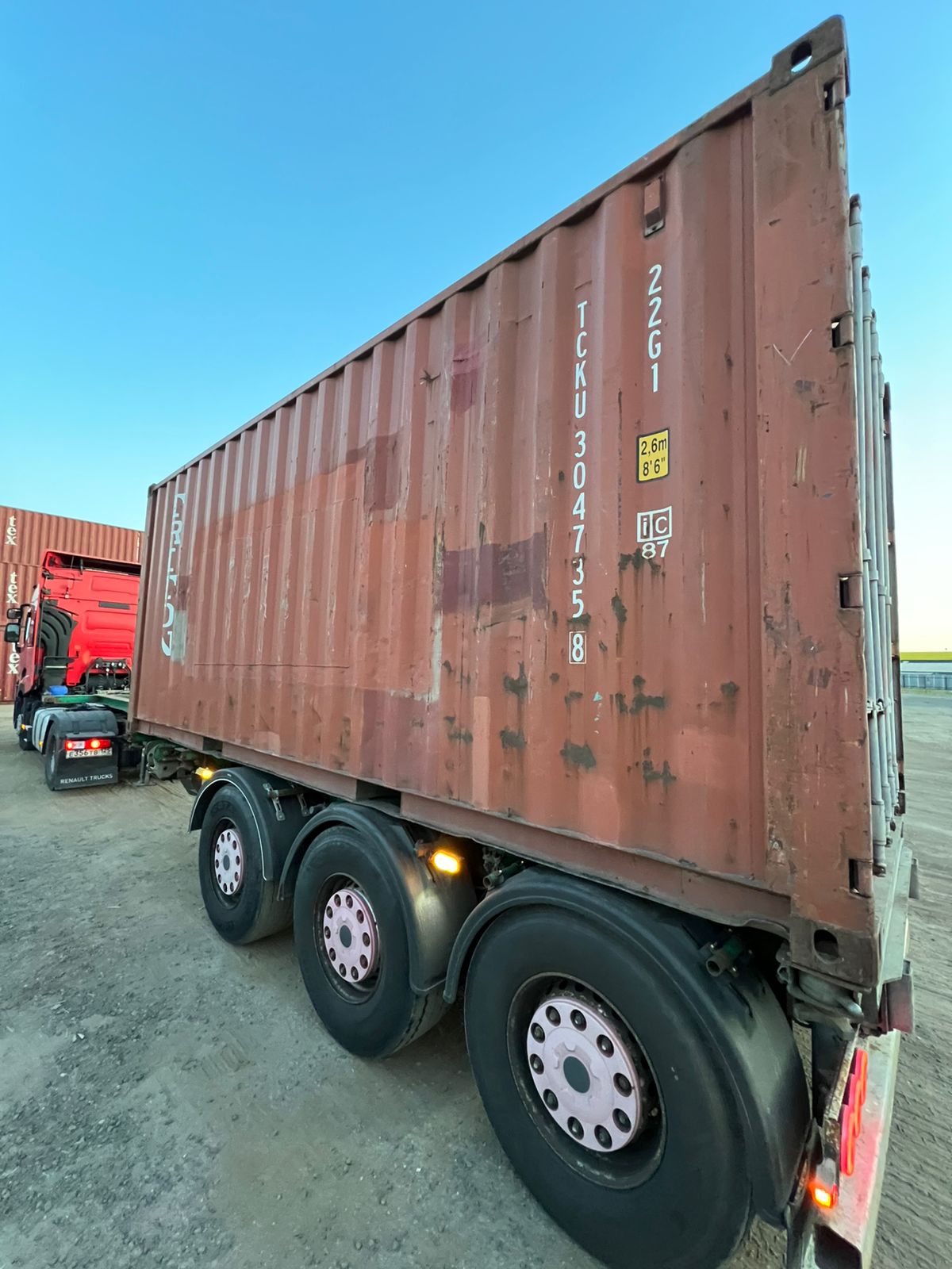 Морской контейнер TCKU3047358