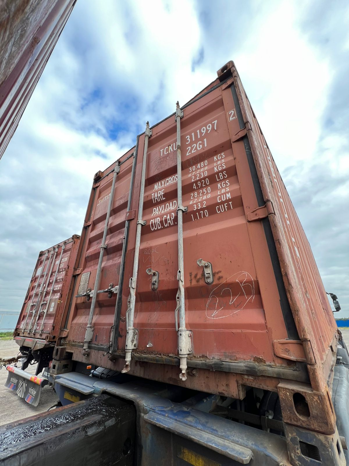 Морской контейнер TCKU3119972