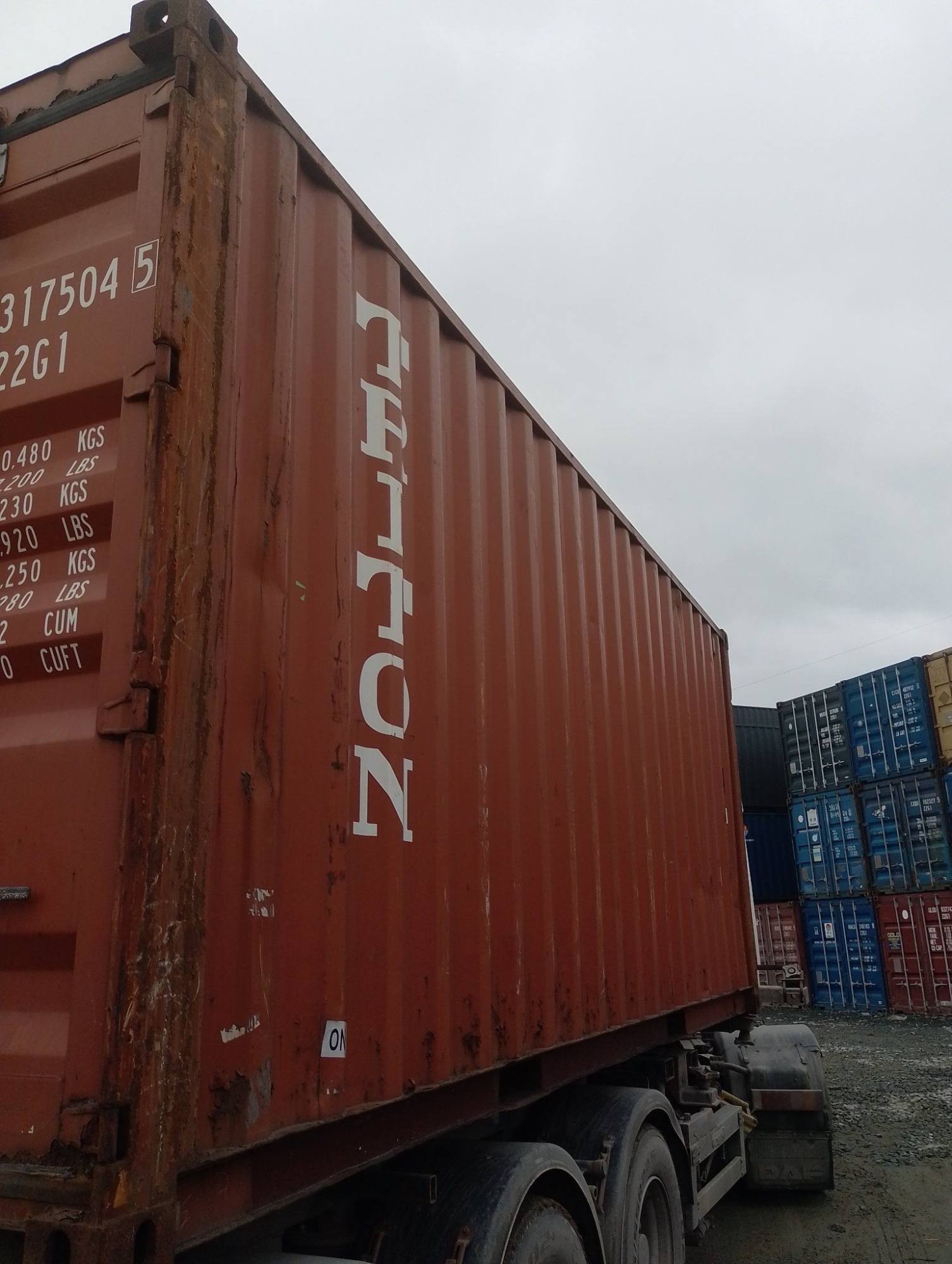 Морской контейнер TCKU3175045