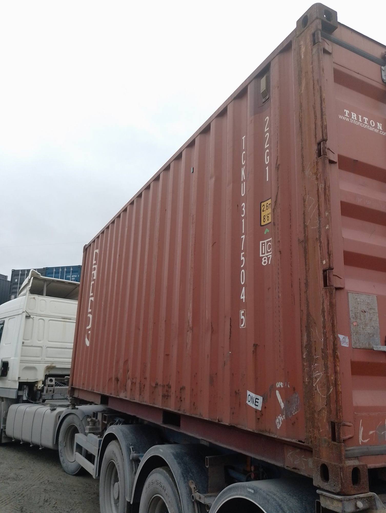 Морской контейнер TCKU3175045