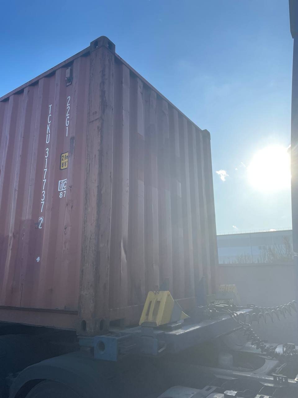 Морской контейнер TCKU3177372