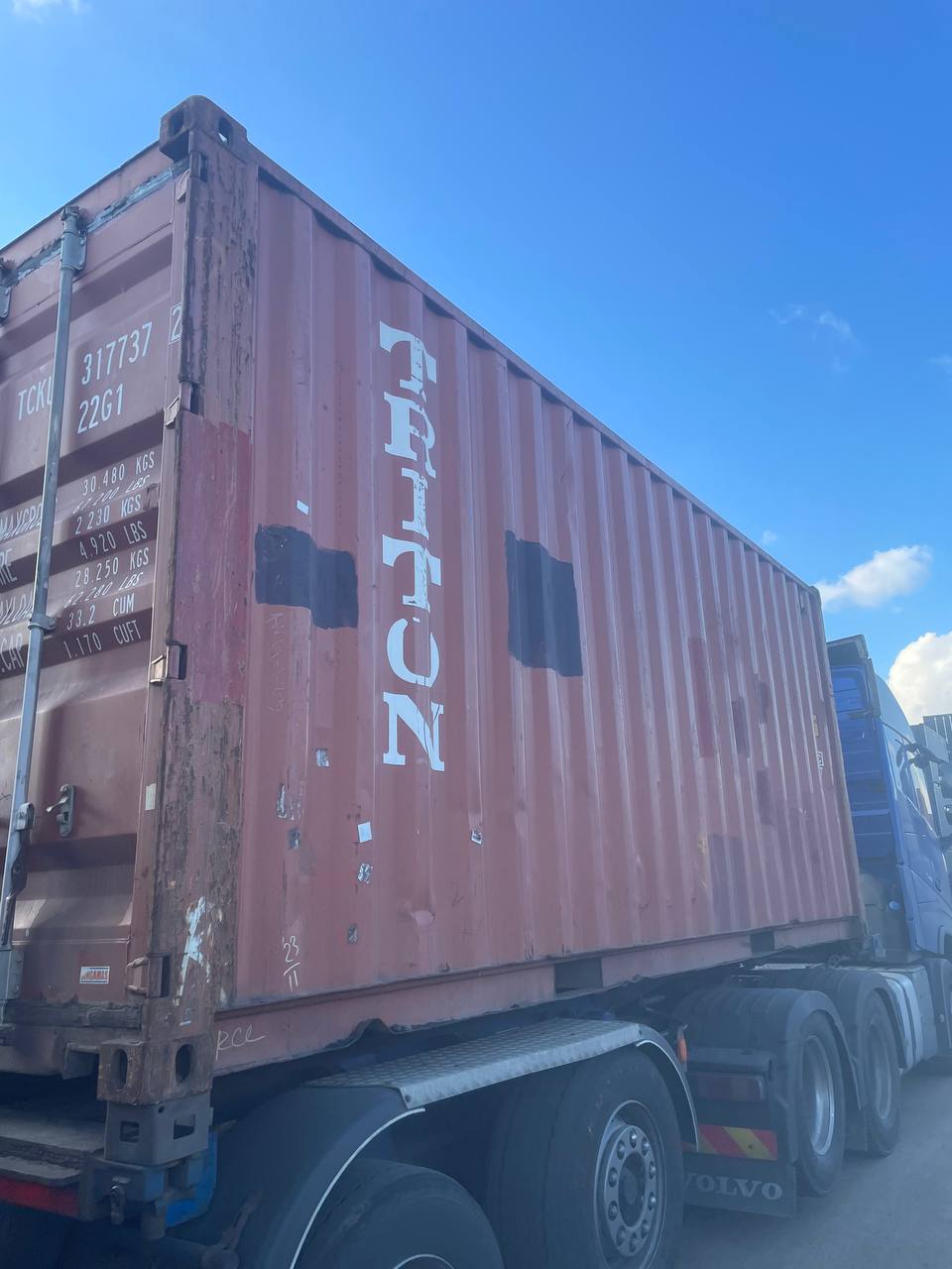 Морской контейнер TCKU3177372