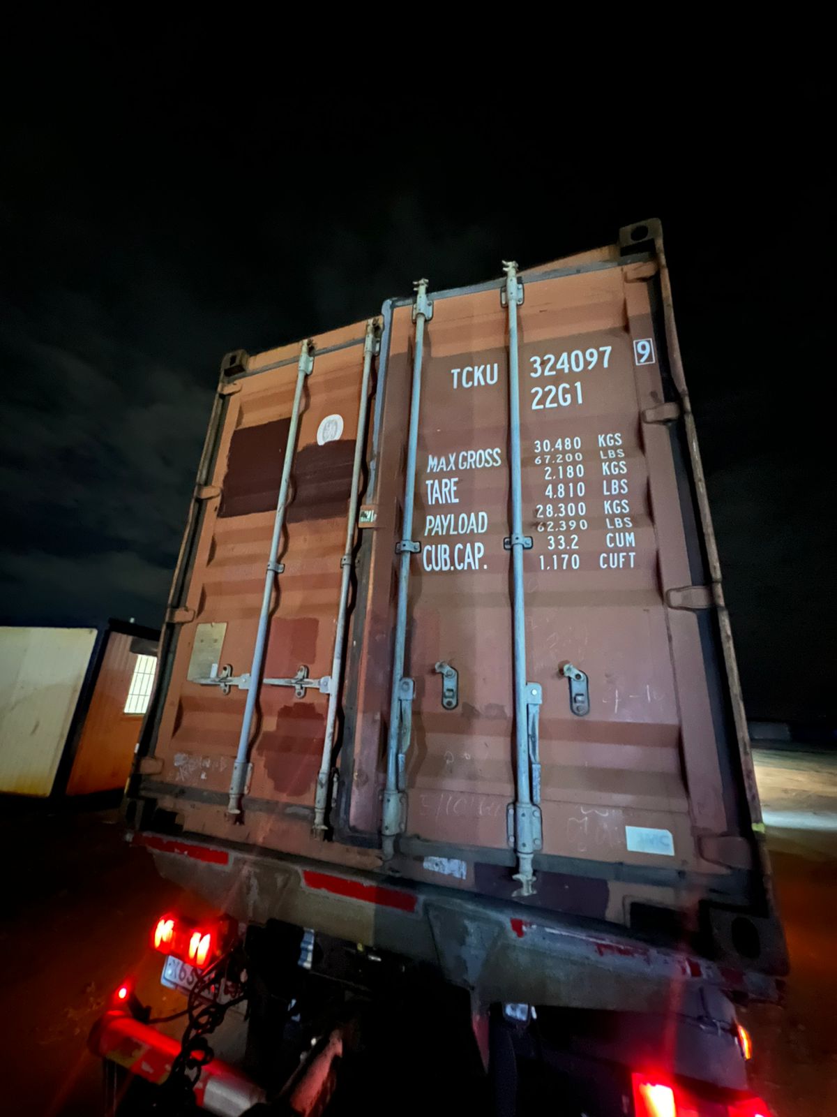 Морской контейнер TCKU3240979