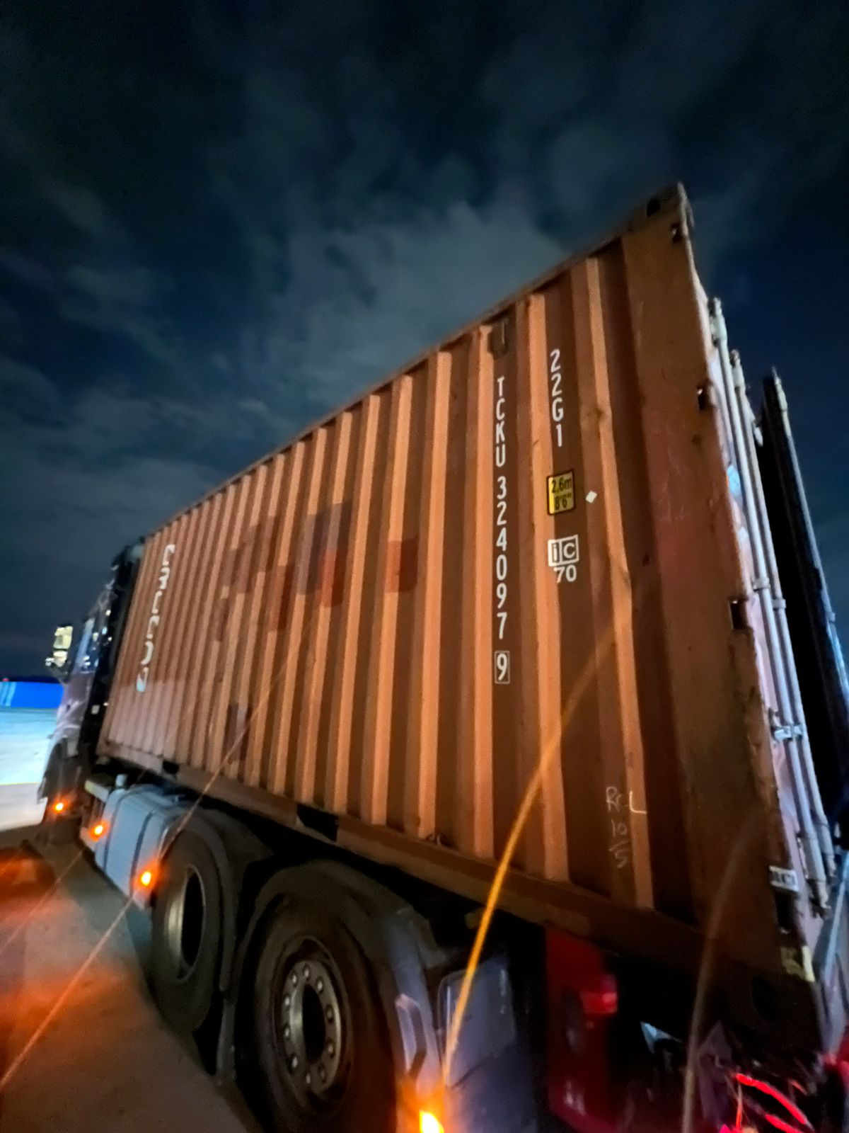 Морской контейнер TCKU3240979