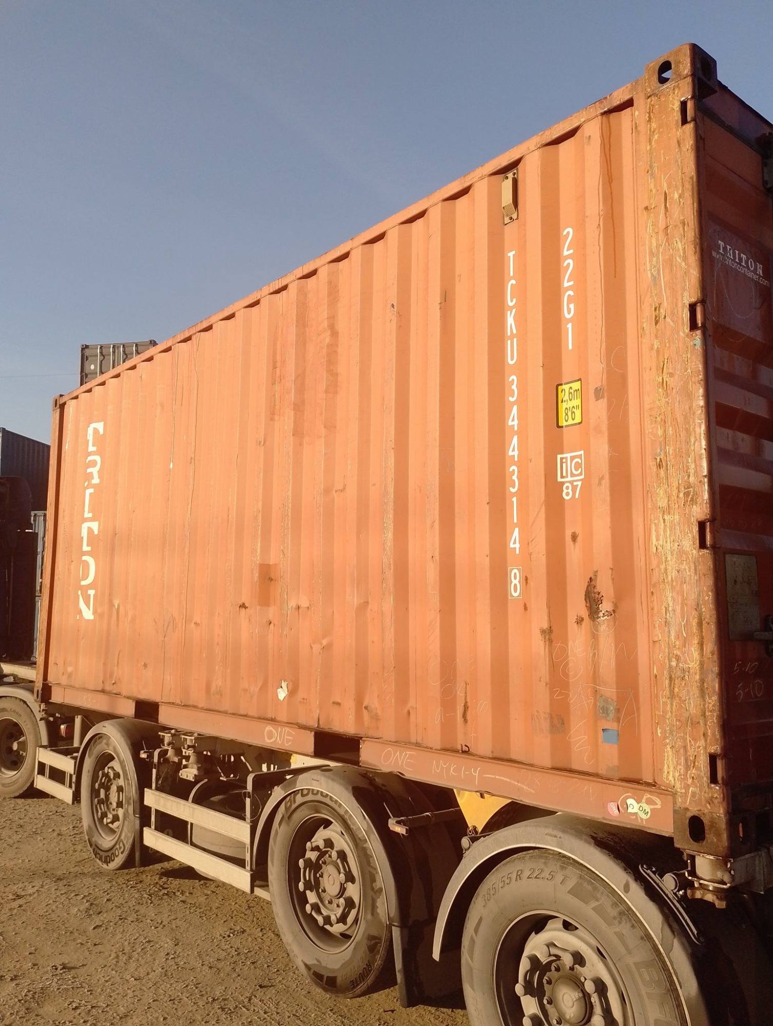Морской контейнер TCKU3443148
