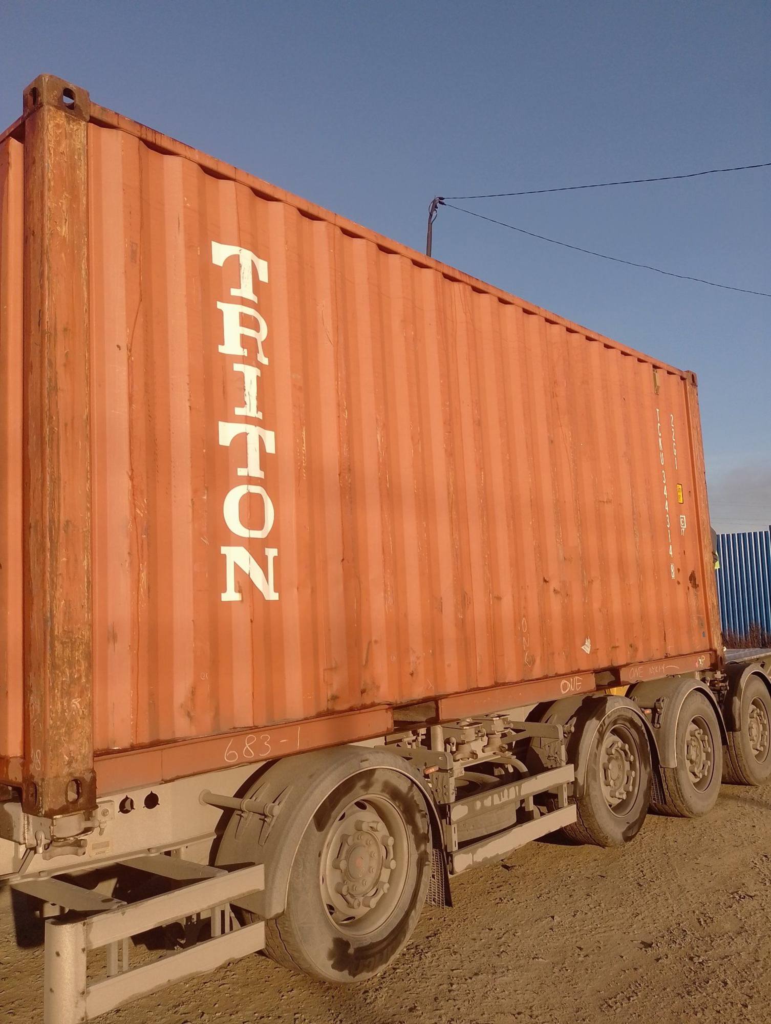 Морской контейнер TCKU3443148