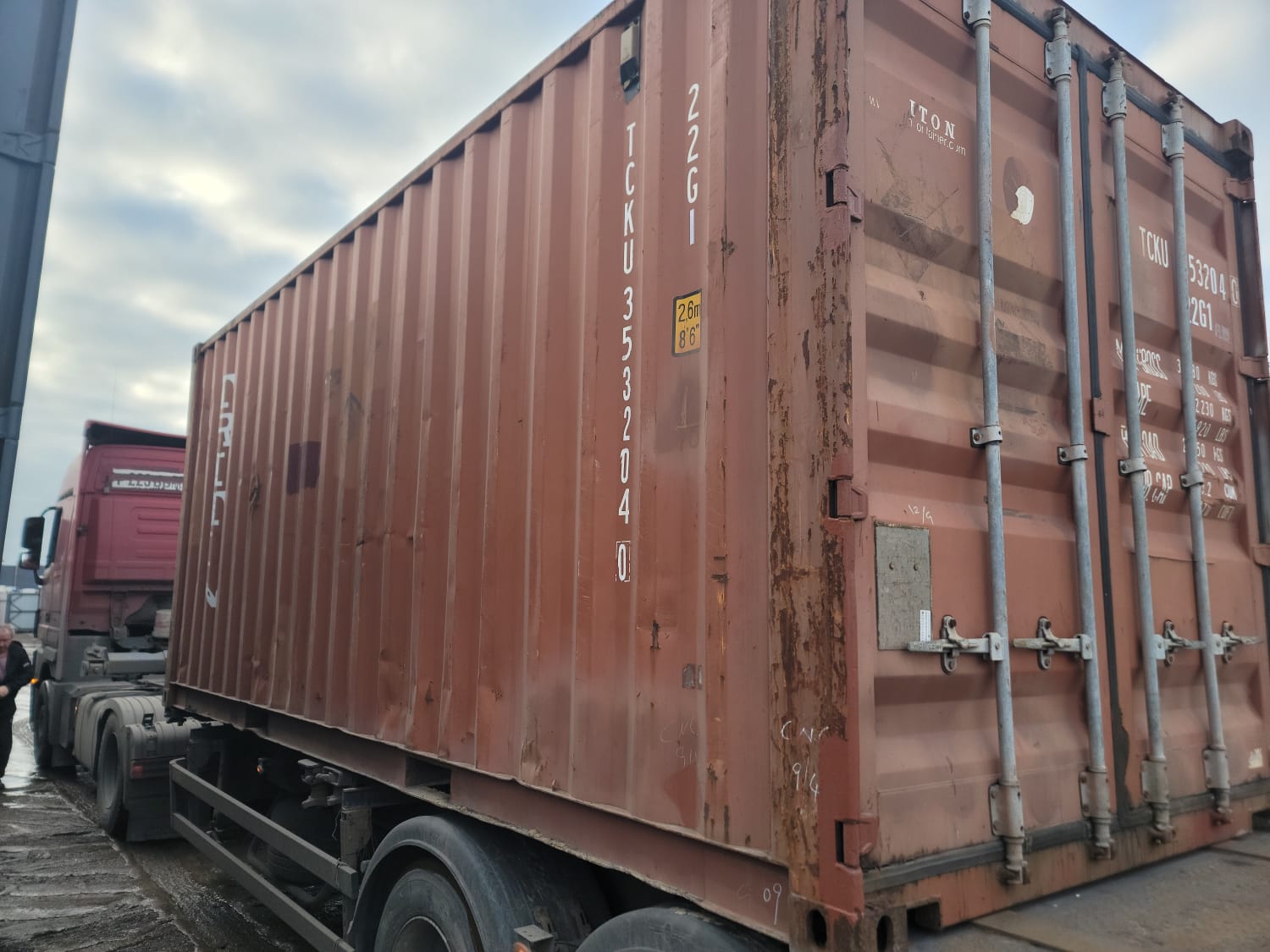 Морской контейнер TCKU3532040