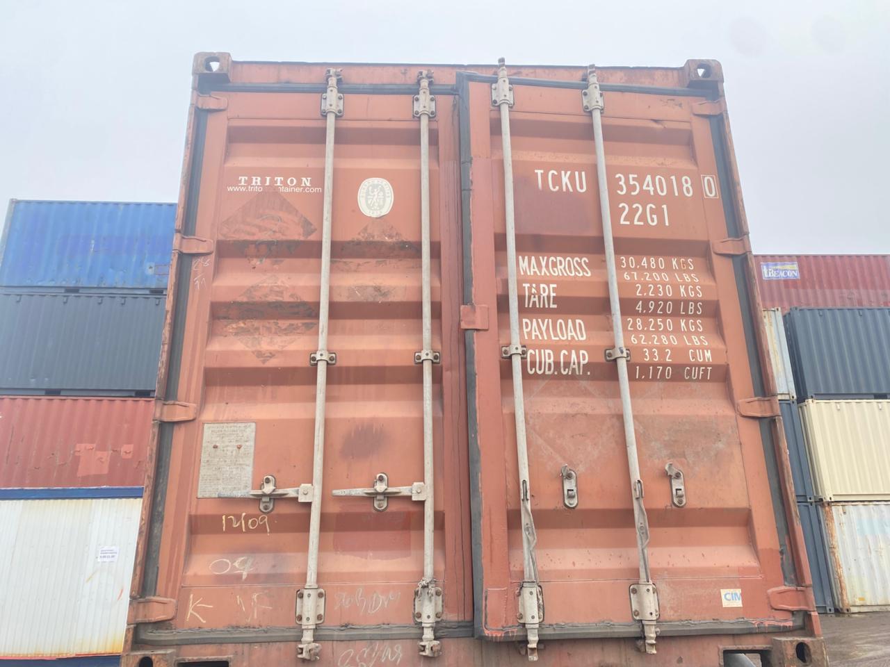 Морской контейнер TCKU3540180