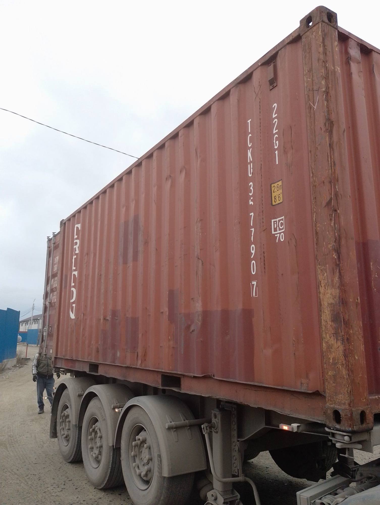 Морской контейнер TCKU3577907