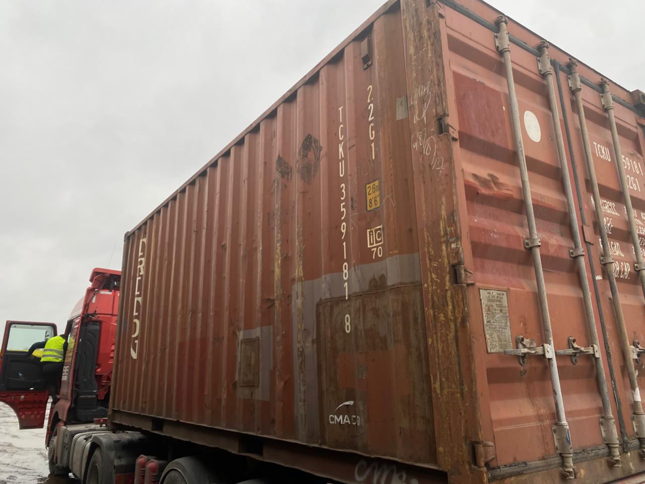 Морской контейнер TCKU3591818