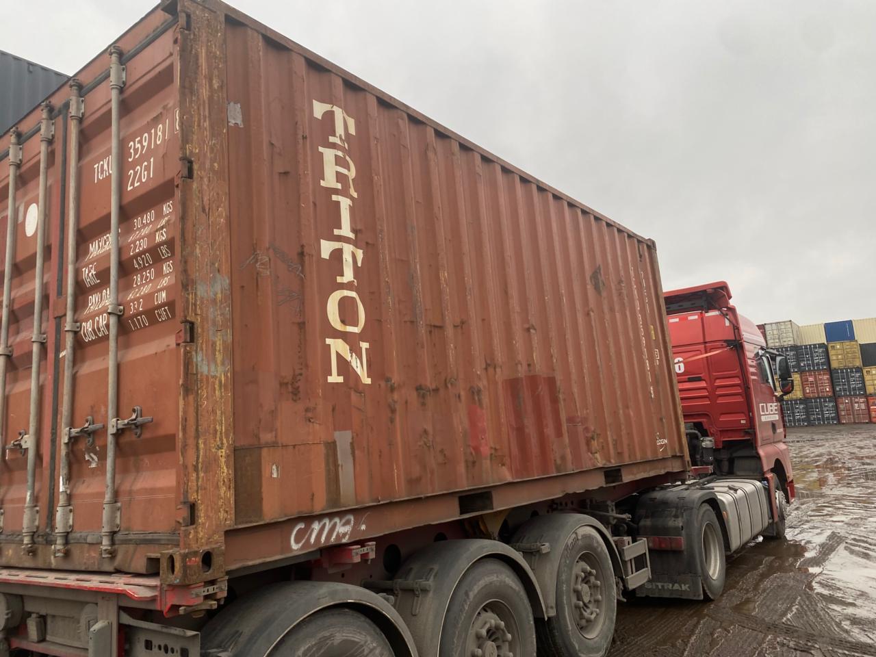 Морской контейнер TCKU3591818