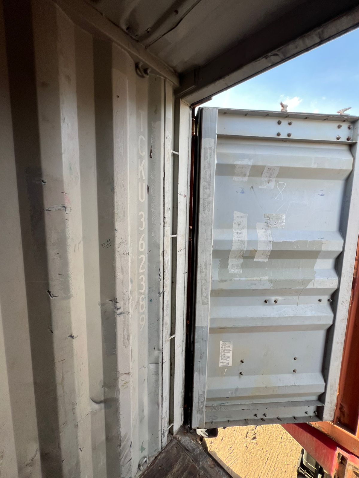 Морской контейнер TCKU3623896