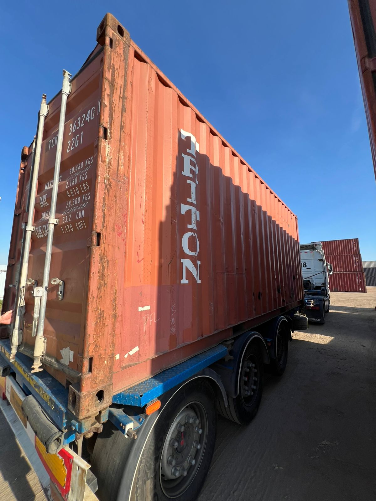 Морской контейнер TCKU3632408