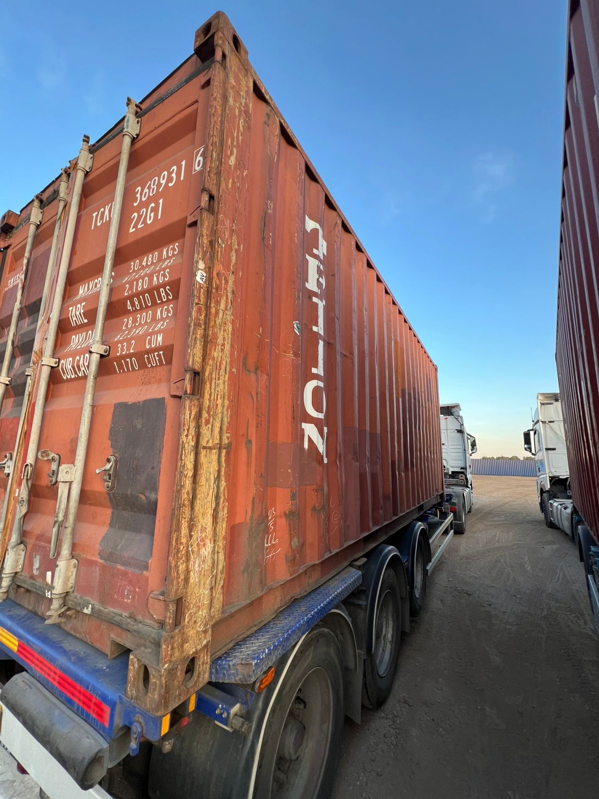 Морской контейнер TCKU3689316