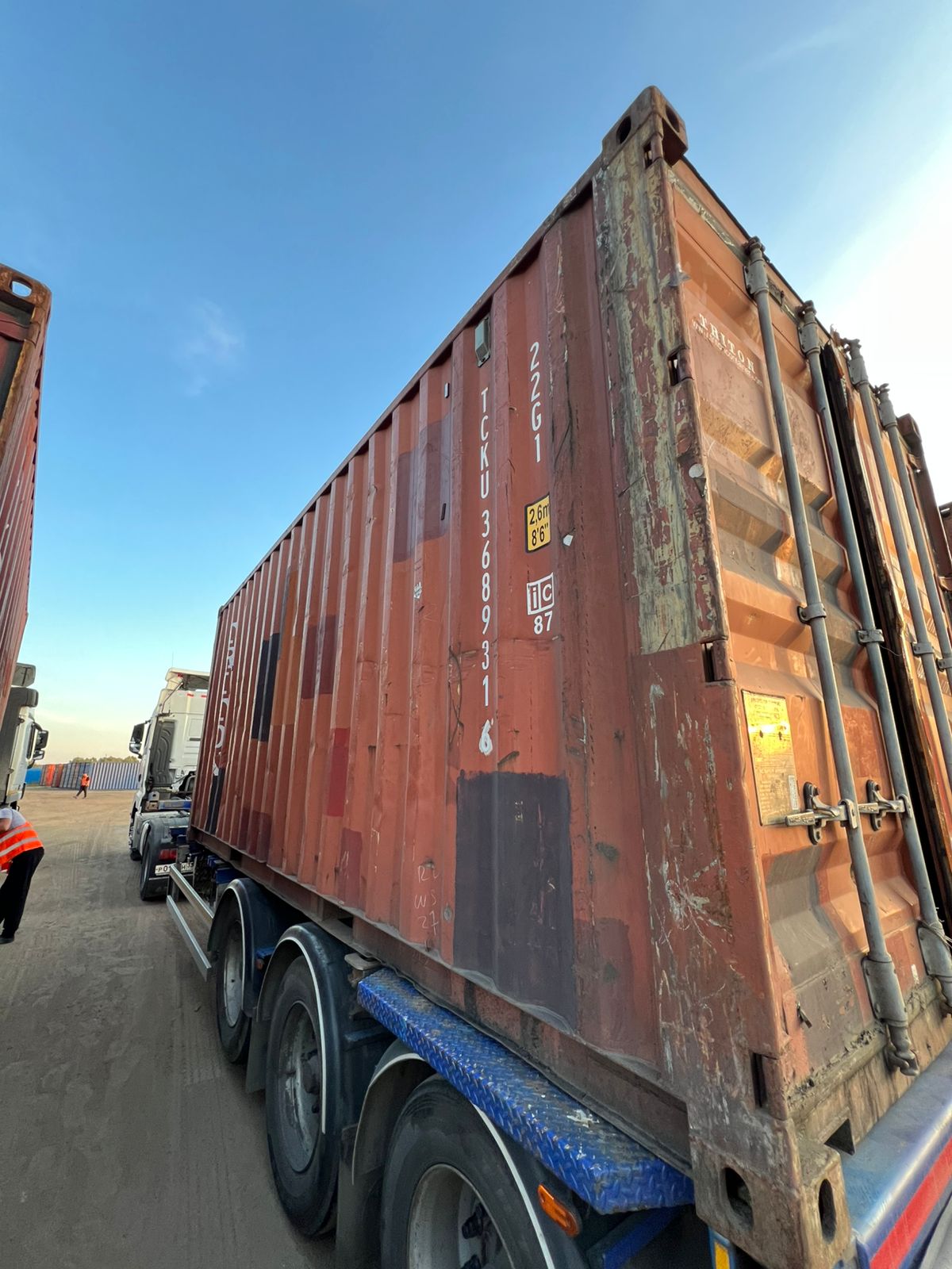 Морской контейнер TCKU3689316